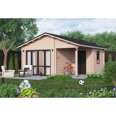 Деревянный летний Летний домик "Ярина"